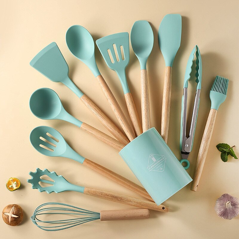 Non-Stick Pot Spatula And Spoon