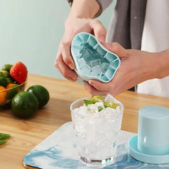 Portable Silicone Ice Maker Bucket