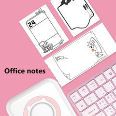 Mini Printer Portable Thermal Stickers