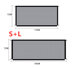 Black Foldable Pet Gate